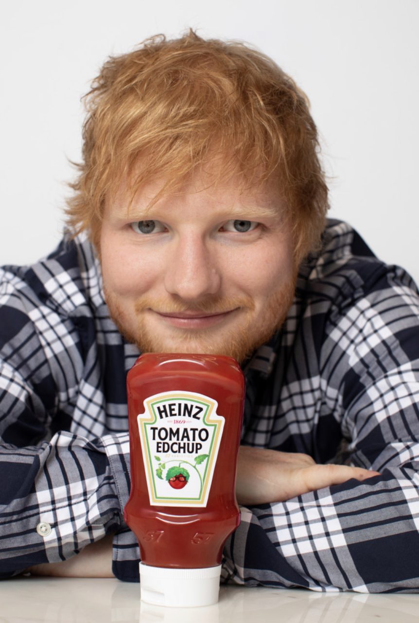 Dit is geen mop: Edchup van Ed Sheeran