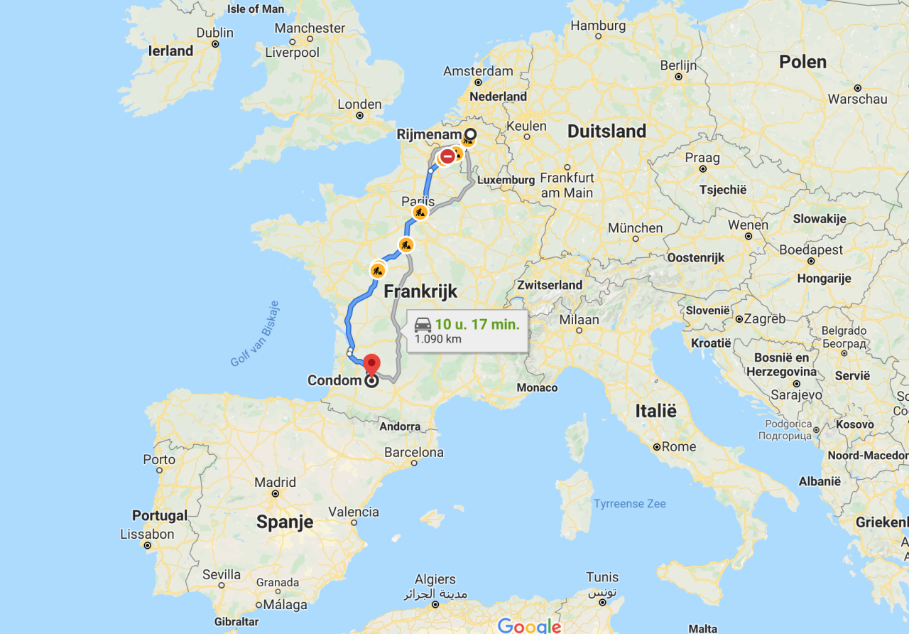 Wie kan me even helpen bij m'n trip naar Spanje