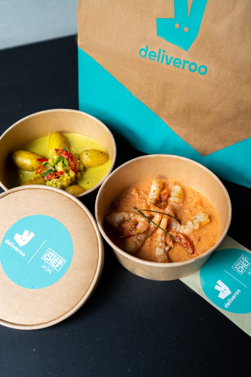 Nieuwe gerechten in Would Be Chef Restaurant met Deliveroo ! #collab