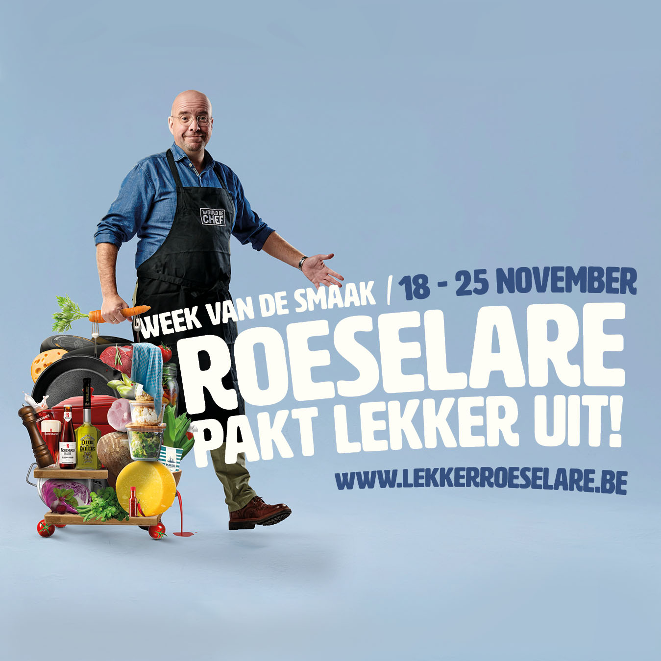 Ik ben ambassadeur van de week van de Smaak in Roeselare!