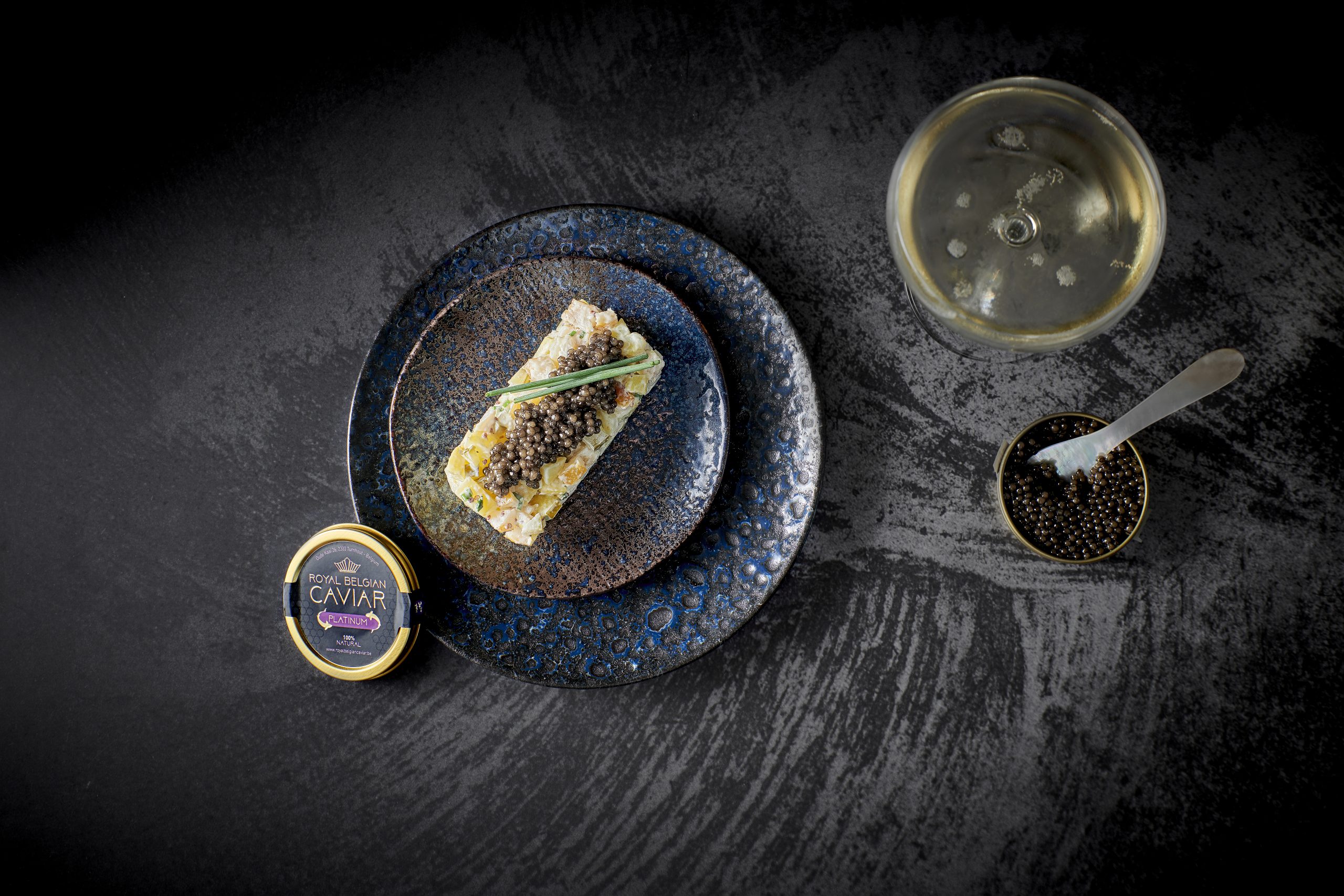 Tartaar van gerookte heilbot en krieltjes met Royal Belgian Caviar #advertentie