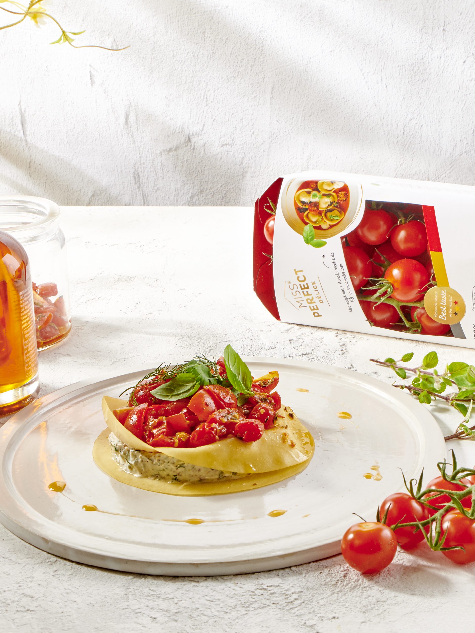 Kruidenlasagne met Miss Perfect Délice tomaten van Hoogstraten #advertentie