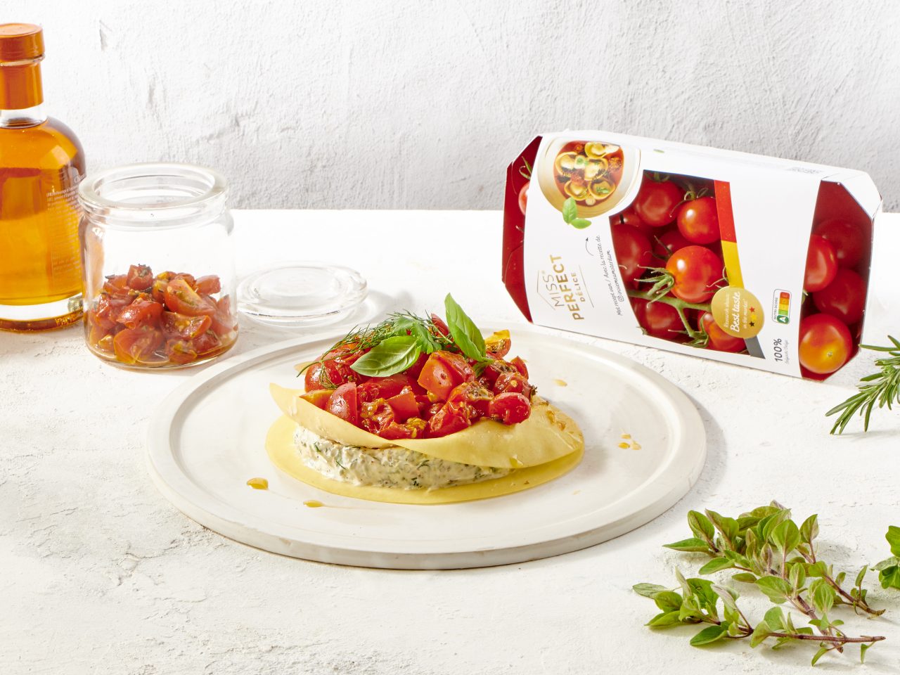 Kruidenlasagne met Miss Perfect Délice tomaten van Hoogstraten #advertentie
