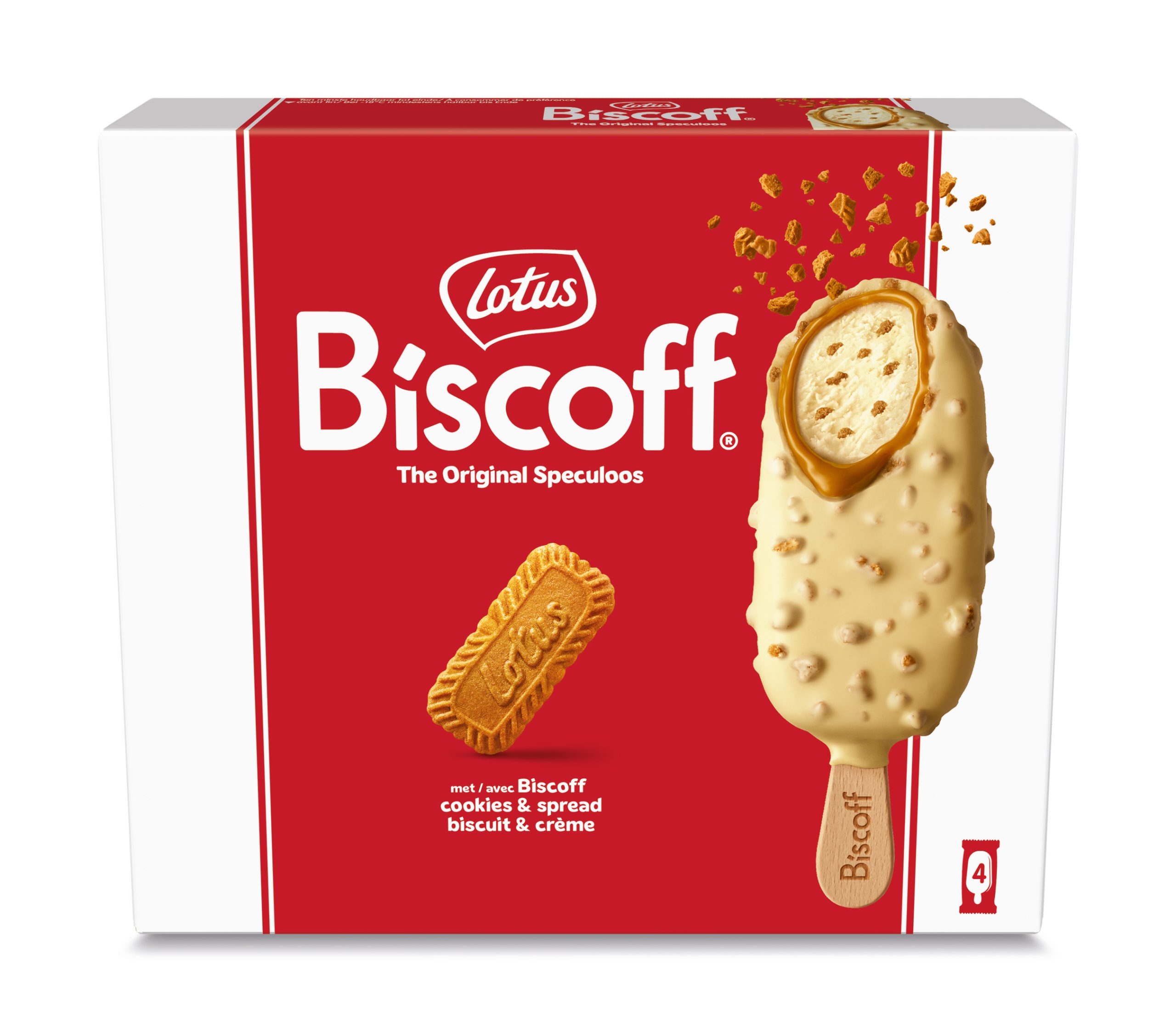 29700 Biscoff Ice Cream White Stick 90mlx4 3D