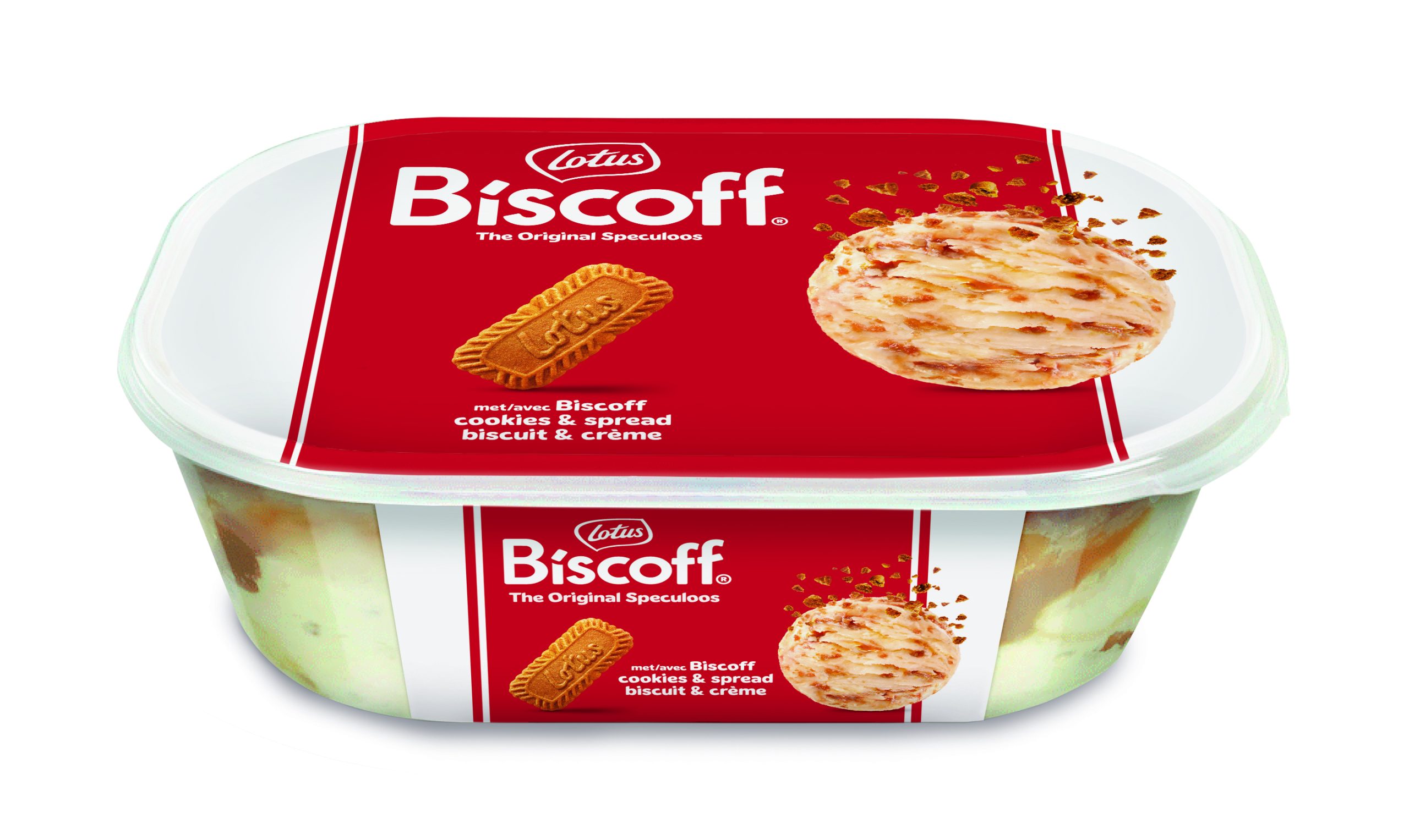 9700 Biscoff Ice Cream Tub 950ml 3D